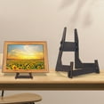thumbnail image 4 of Ludlz Display Stand Vintage L-shaped Wooden Plate Stand Multi-Purpose Picture Display Holder for Home Decoration, 4 of 7