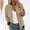 Khaki, variant on Women Autumn Fashion Leisure Square Thin Pocket Jacket Blouse Coat Baseball Top Long down Jacket Women Womens Casual Fall Jackets Juniors Jackets Womens Denim Jackets Woman Jackets Jacket Womens