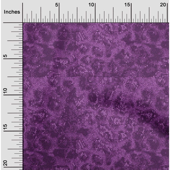 oneOone Velvet Purple Fabric Animal Skin Sewing Fabric By The Yard Printed Diy Clothing Sewing Supplies 58 Inch Wide-WGM