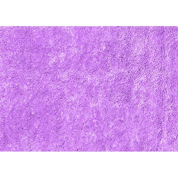 Ahgly Company Indoor Rectangle Abstract Purple Contemporary Area Rugs, 2' x 5'