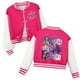 thumbnail image 2 of Moonsky Cantante P0p Den-en de béisbol cortos para niños y niñas a de chicos coreanos HUNTR/X Saja Chaqueta bomber con para niños Chaqueta Abrigo de béisbol de manga larga,Rosa intenso,110, 2 of 3