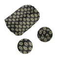 thumbnail image 3 of Unique Bargains 1 Pc Fashion Floral Wide Headwrap Black, 3 of 5