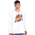 thumbnail image 3 of Football Quarterback Air It Out Zip Hoodie Sweatshirt Men Brisco Brands L, 3 of 6