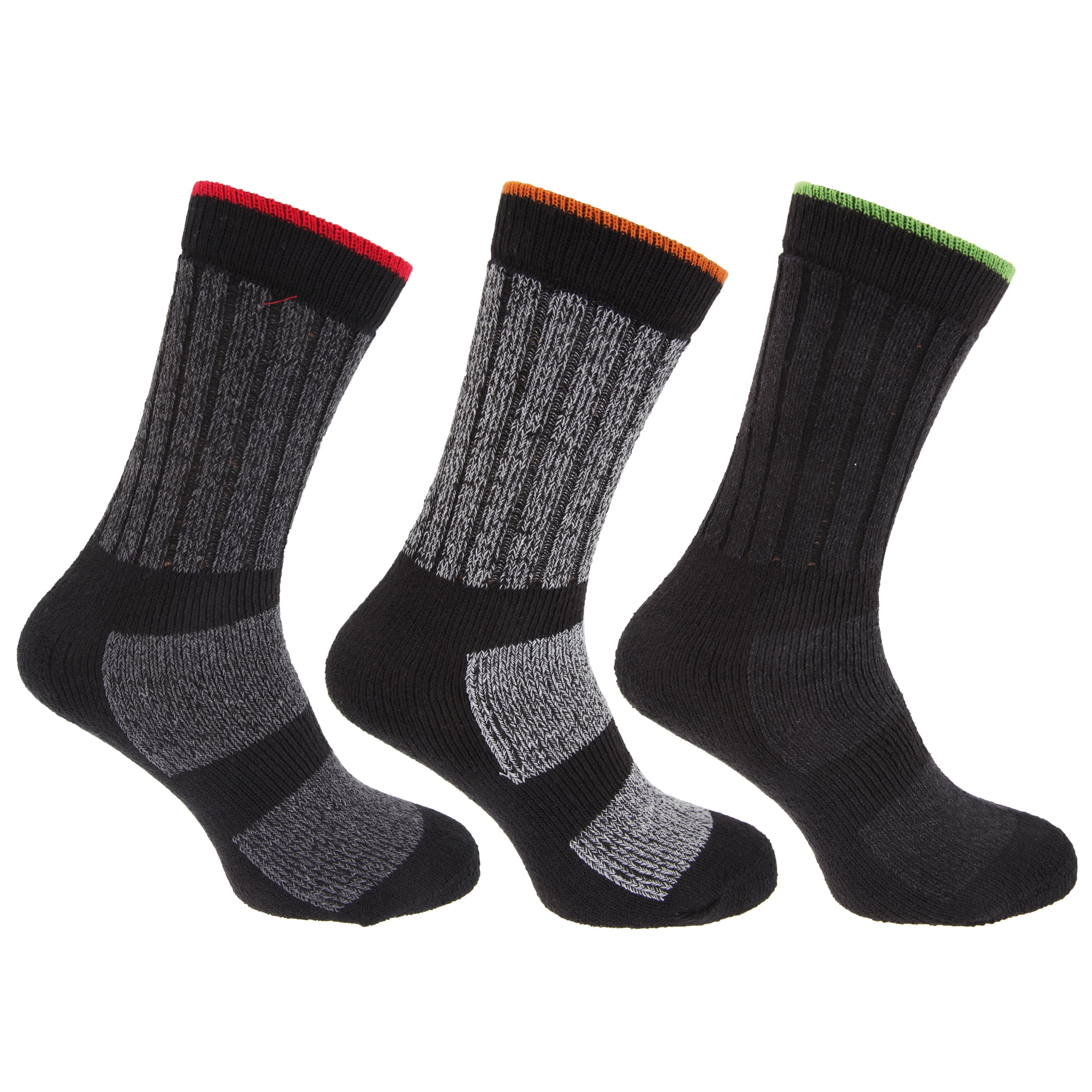Mens Hard Wearing Cushioned Work Socks (Pack Of 3) Walmart Canada