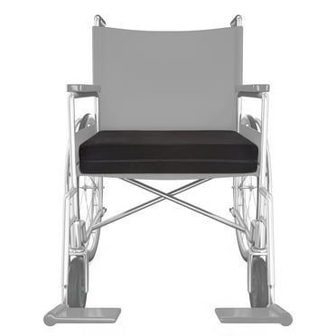 Seat Cushion-3” Memory Foam and Gel Layers-Removable Cover and Waterproof Lining-Comfortable Support in Wheelchair, Desk, Office Chair by Bluestone