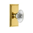 thumbnail image 7 of Grandeur Carbur_Dd_Na Carre Solid Brass Rose Dummy Door Knob Set - Bronze, 7 of 7