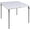 White, variant on Redcamp 34" Folding Card Table Square with Resin Top, Lightweight Portable Fold in Half Small Card Table for Adults Outside Outdoor Indoor Use, Brown