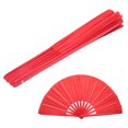 thumbnail image 2 of Actuación con abanicos de artes marciales y tai chi para entusiastas del kung fu Red Bamboo Harmony, 2 of 8