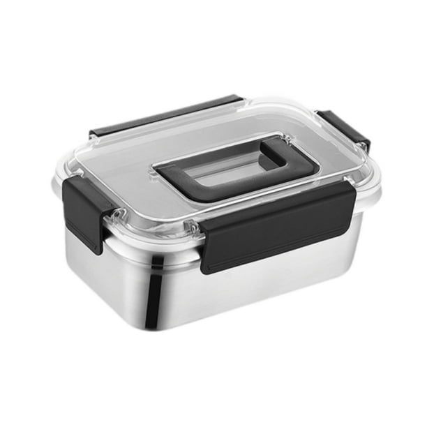 Contenedor sellado para almacenar pan, alimentos y frutas a prueba de fugas. 2000 ml