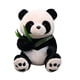 thumbnail image 2 of Panda de peluche, juguete de peluche Panda de bambú para niños, 2 of 3