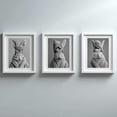 thumbnail image 2 of Animals Taking a Bath Abstract Funny Canvas Painting Print Wall Art for Living Room Bathroom Decoration Frameless, 2 of 7