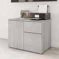 thumbnail image 3 of Pemberly Row 30W Office Storage Cabinet With Lockable Drawers in Platinum Gray, 3 of 7