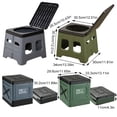 thumbnail image 3 of Maytalsory Commode Toilet For Camping For All Types Of Activities Easy To And Carry Portable Toilet For Camping style 2 green, 3 of 6