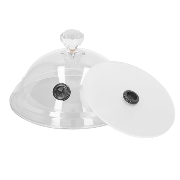 Cubierta de cúpula para fumar, acrílico transparente, herramienta de cocina molecular con tapa para fumar, ideal para cócteles y postres.