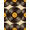 Brown Gold Cream, Pattern 2, variant on ODIKA Vintage Album Grid Abstract Equalizer Record Minimalist Vinyl Music Refined for Entryway, Kitchen, Laundry Room, Stain Resistant Thin Throw