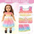 thumbnail image 4 of LINXUXIE 24Pcs Baby Doll Accessories Bottle Set, Pretend Play Feeding Toy Set with Package & Dress, Birthday Gifts for Kids 3-5 5-8 Year Old, 4 of 8