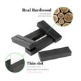 thumbnail image 3 of TOROS store Paquete de 10 portatarjetas de madera - Soportes para números de mesa de madera negra Soporte para tarjetas de nombre y lugar Eventos Fiesta Soportes para carteles de mesa Soportes para bo, 3 of 5