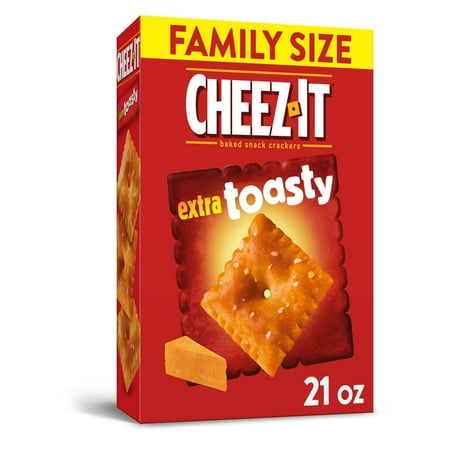 UPC 024100115099 product image for Cheez-It Extra Toasty Baked Cheese Crackers  21 oz | upcitemdb.com