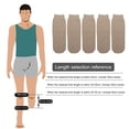 thumbnail image 2 of 5pcs Stump Socks Set Portable Soft Breathable Elastic Cotton Protective Amputee Below Knee Prosthetic Socks for Daily Life (S), 2 of 9
