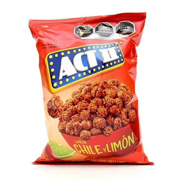 Palomitas ACT II sabor chile y limón 110 g