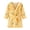 Yellow, variant on dmqupv Toddler Robe Warm Premium Soft Toddler Bathrobe Toddler Robe with Hood Kids Boys and Girls Robe Yellow,5-6 Years