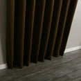 thumbnail image 3 of Quality Home Wide Basic Bronze Grommet Blackout Curtain - Chocolate - 80"W X 96"L (Single Panel), 3 of 3