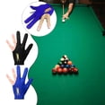 thumbnail image 2 of Snooker Billiard Cue Glove - Professional Quality, Breathable, Three-Finger Design, 2 of 8