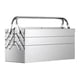thumbnail image 3 of Caja de herramientas plegable tipo maleta con asa, resistente y voladiza, para taller. tres capas, 3 of 9