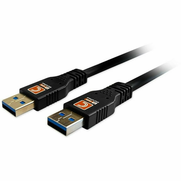 Comprehensive Connectivity USB5G-AA-3PROBLK 3 ft. Pro AV & IT USB Data Transfer Cable, Black