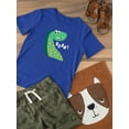 thumbnail image 3 of Big Dinosaur Roar T-Shirt Toddler -Image by Shutterstock,  4 Toddler, 3 of 4
