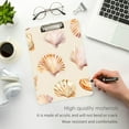 thumbnail image 3 of FORMRS Acrylic Clipboard with Low Profile Clip Standard A4 Letter Size, 12.5" x 9", Pink Seashell, 3 of 8