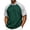 Army Green, variant on Mens Golf Baseball Pullover Waterproof Workout Cage Jacket Weather Resistant Short Sleeve 1/4 Zip Athletic Shirt, L