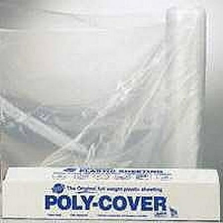 Polyfilm 4Mil 8.3Ft 100Ft Clr Lbm Poly Clear Plastic 4X84C 073257050791