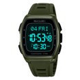 thumbnail image 5 of SKMEI Digital Watch for Men, Rectangle Sport Watch with World Time and Display, Stopwatch Alarm Date Countdown, 5 of 5