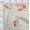 Off White, variant on oneOone Organic Cotton Poplin Twill Fabric Leaves & Peach Floral Watercolor Printed Craft Fabric BTY 42 Inch Wide