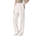 thumbnail image 4 of Lmueinov Wide Leg Pants for Women High Waist Hollow Out Striped Tape Loose Trousers with Pocket Women Trendy 2026 Business Casual Outfits, 4 of 7