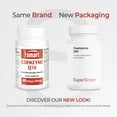 thumbnail image 3 of Supersmart - Co-Enzyme Q10 (CoQ10) 90mg per Day - Ubiquinol Supplement with Tocopherols & Vitamin E | Non-GMO & Gluten Free - 60 Softgels, 3 of 9