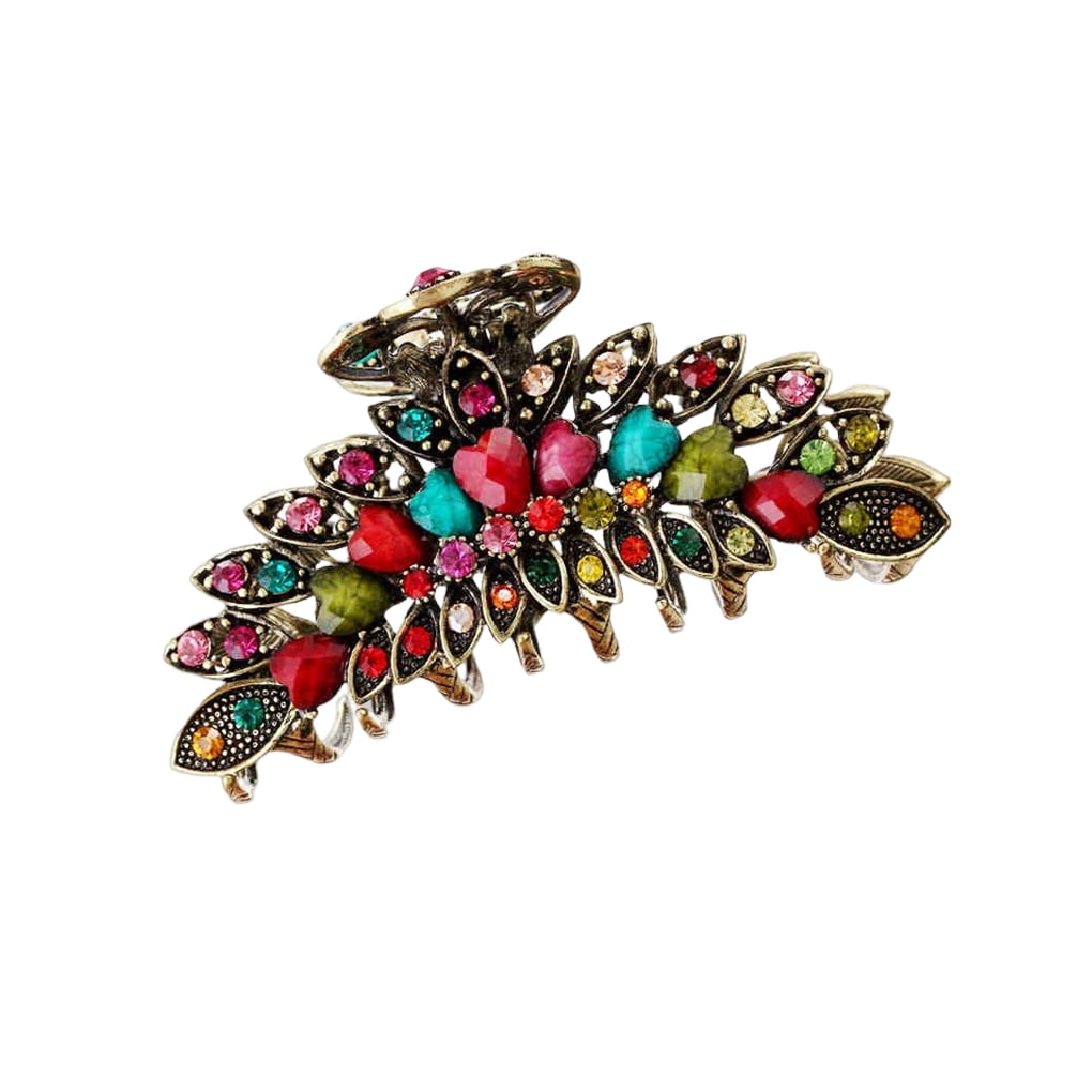 Kironypik Women Vintage Hair Claw Decoration Woman Headdress Simulation