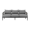 thumbnail image 3 of Zella Outdoor Patio 4 Piece Conversation Set in Aluminum, 3 of 14