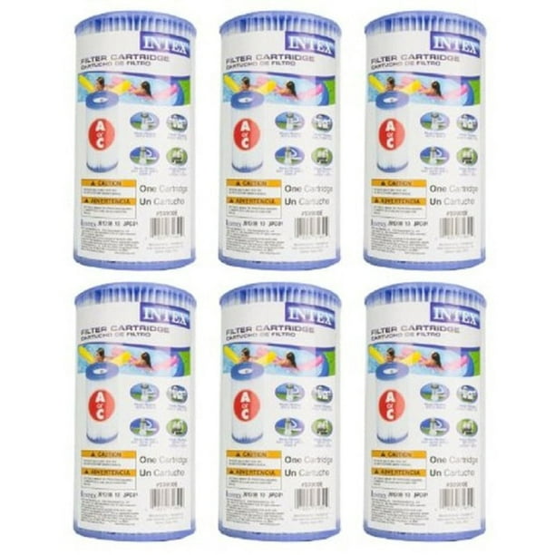 Pack of 6 Intex 29000E 59900E Easy Set Pool Replacement Type A or C