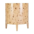 thumbnail image 4 of Butler Specialty Company Billie Burl Wood End Table - Light Burl, 4 of 6