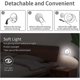 thumbnail image 4 of Motion Sensor Night Light,Warm White USB Rechargeable Bedside Light,Magnetic Cat Lamp for Closet Bed, 4 of 5