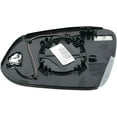 thumbnail image 3 of Fits 14-19 Highlander Right Heated Mirror Glass w/BlindSpot Warning w/Holder OE, 3 of 4