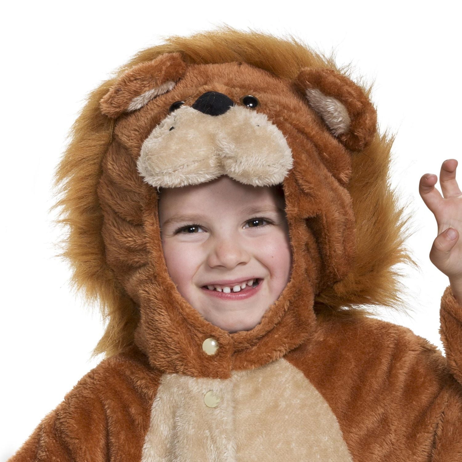 Costume de lion féroce pour tout-petits 3T-4T. Walmart Exclusif.