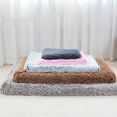 thumbnail image 2 of tredstone Suitable For All Breeds Dog Bed Easy To Clean Durable Value For Money Polyester Pet Cushion Pet Mat pink white L 75*50*7cm 1Set, 2 of 6