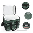 thumbnail image 6 of FORMRS Insulated Cooler Bag 24 Cans Capacity Soft Leakproof Lunch Box with Side Pockets, New Year Tree Pattern, 6 of 7