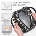 thumbnail image 3 of Balery Laying Hens And Roosters Bolsa de Almuerzo para Mujeres, Caja de Almuerzo, Bolsa de Almuerzo Pequeña Impermeable, Tote de Almuerzo Reutilizable con Gran Capacidad, 3 of 6