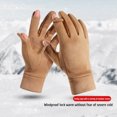 thumbnail image 1 of Guantes de pantalla táctil, guantes de ciclismo, guantes de polar con dedos completos, guantes de montar, funcionalidad de alta precisión, 1 of 7