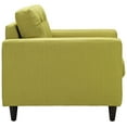 thumbnail image 3 of Modway Empress Upholstered Fabric Armchair in Wheatgrass, 3 of 5