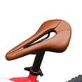 thumbnail image 1 of Cojín para sillín de bicicleta, funda para asiento de bicicleta, repuesto de piezas de ciclismo, Universal, duradero, portátil para bicicleta de monta marrón shamjiam Cojín para sillín de bicicleta, 1 of 8